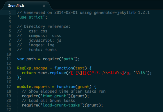 Sublime Text 效果